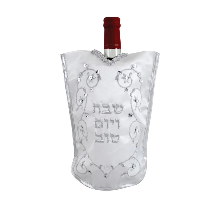 כיסוי לבקבוק יין סטן "עלים" 26 ס"מ
